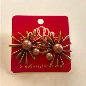 Sassy Jones Oversized Stud Earrings